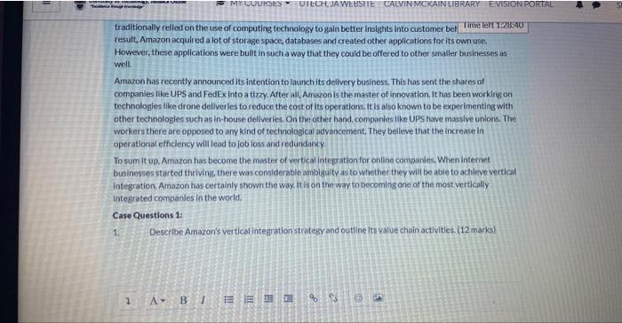 Instruction: Answer ALL questions in this section