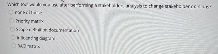 Which tool would you use after performing a