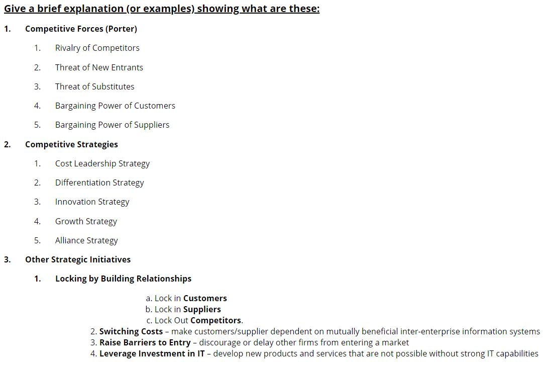 Give a brief explanation (or examples) showing