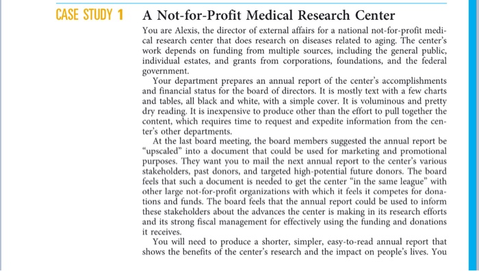 answer case question CASE STUDY 1 A