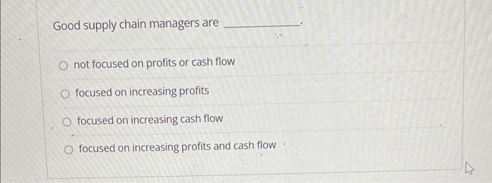 You are managing warehouse operations and improve