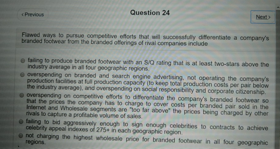 < Previous Question 24 Next  style=