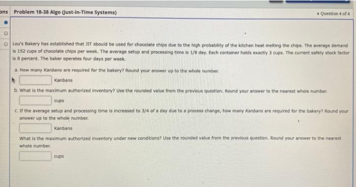 Lou's Bakery has established that Jit sbould be