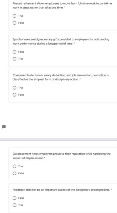 Phased retirement allows employees to move from