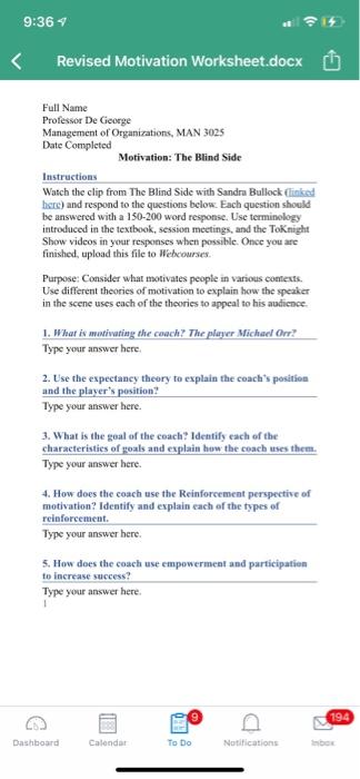 9:36 914 Revised Motivation Worksheet.docx Full
