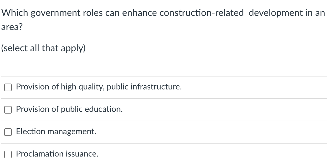 Which government roles can enhance