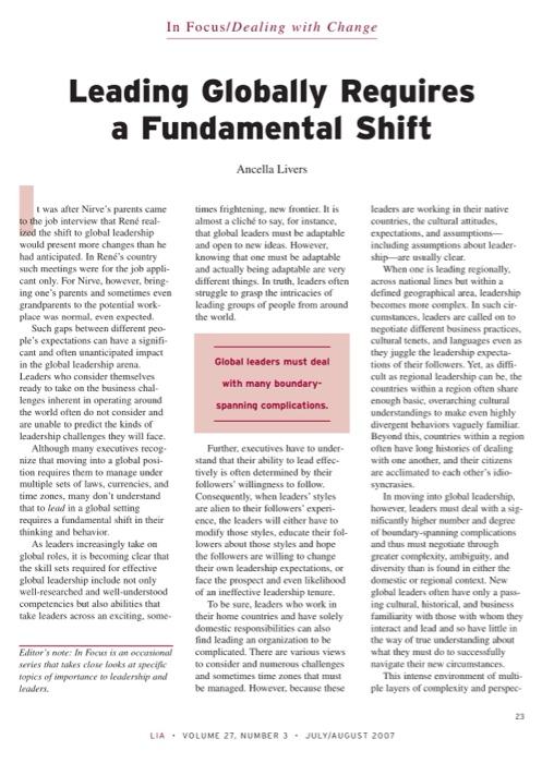 Read, summarize and critically analyze the