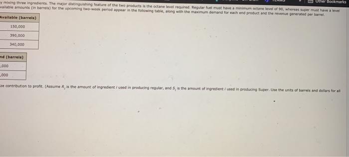 A) Develop and solve a linear programming model