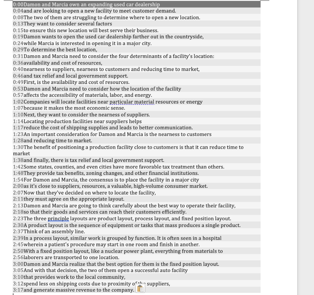 Can you please make sure my answer is correct or