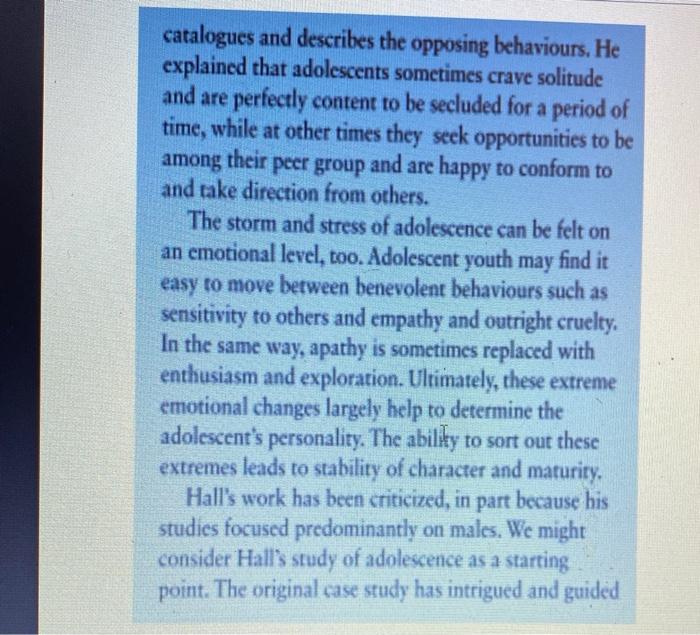 please help me with this!! TASK: Read the