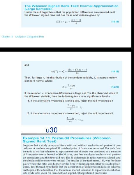 The Wilcoxon Signed Rank Test: Normal