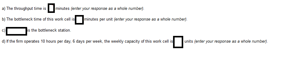 The three-station work cell at Pullman Mfg., Inc.