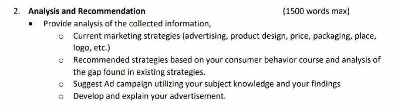 i need the answer quickly 2. Analysis and