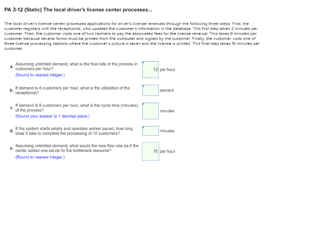 PA 3-12 (Static) The local driver's license