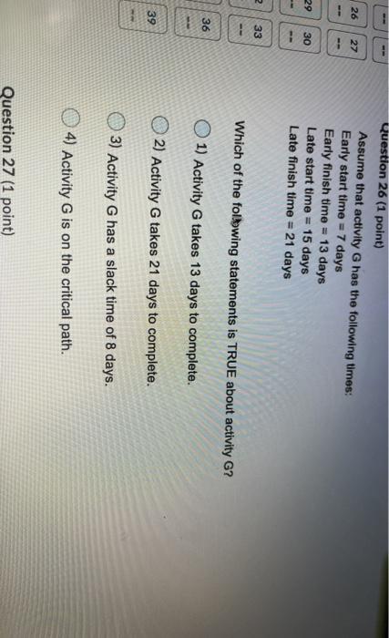 23 24 -- Question 24 (1 point) A continuous-flow