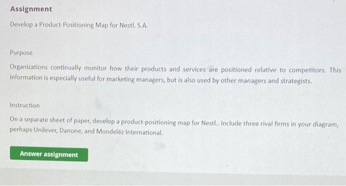 please Make it for Nestla Develop a