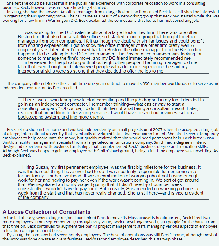 Discussion Questions 1. What do you expect will