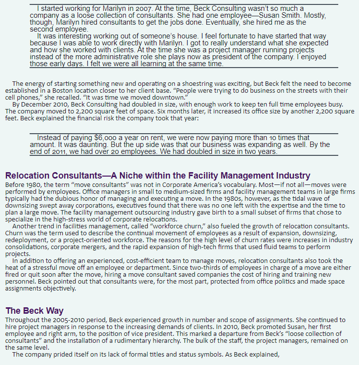 Discussion Questions 1. What do you expect will