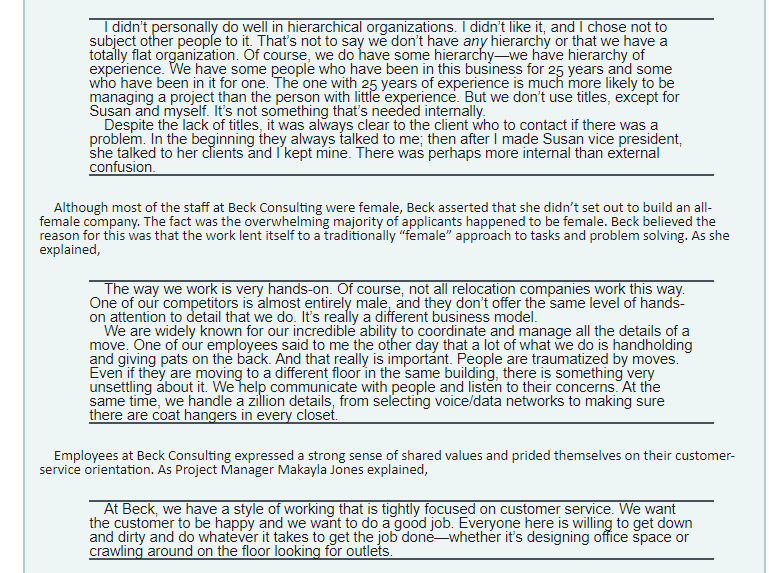 Discussion Questions 1. What do you expect will