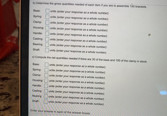 Question Help As the production planner tot