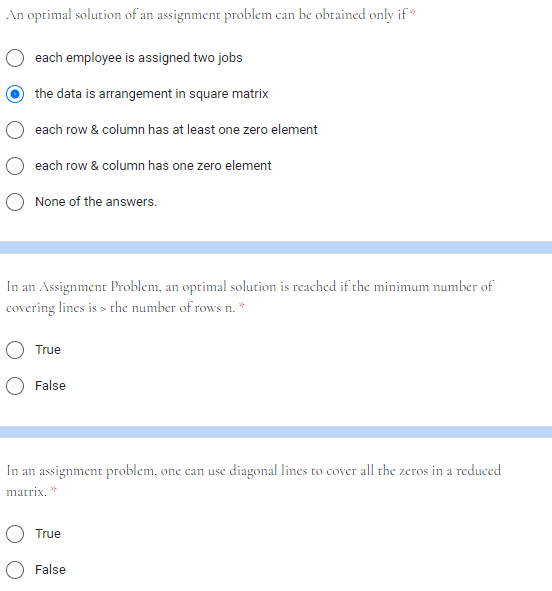 Use the Assignment Model (Hungarian Method) to