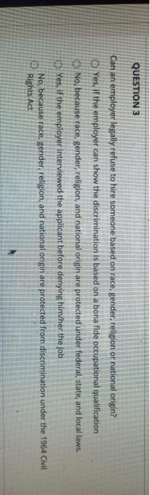 QUESTION 1 Elizabeth Enders is mobility impaired