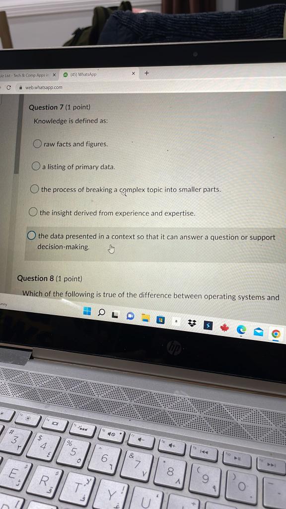 iz List Tech & Comp Apps in X C 3 (45) WhatsApp