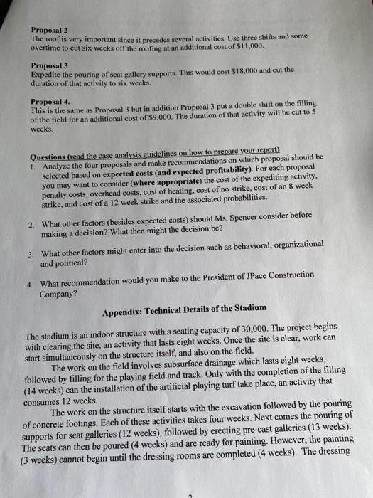 This is a project management question. Please,