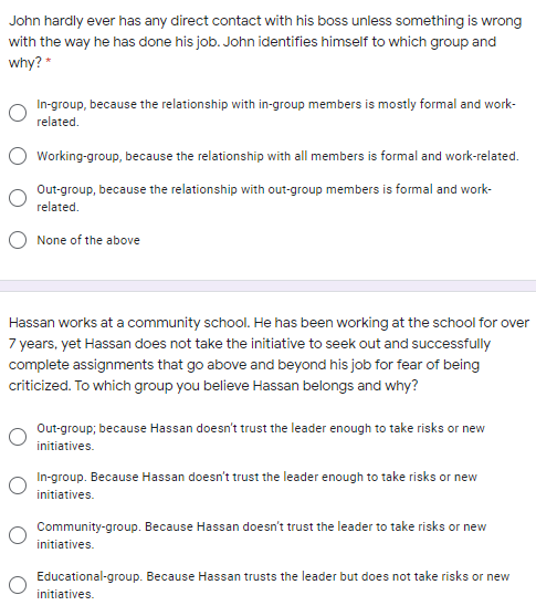 John hardly ever has any direct contact with his