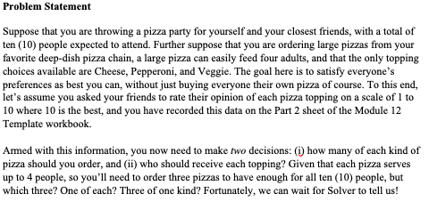 Problem Statement Suppose that you are throwing a