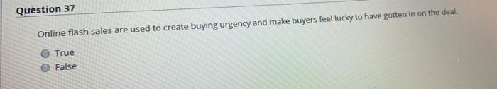 I need answers without explaining Question 37