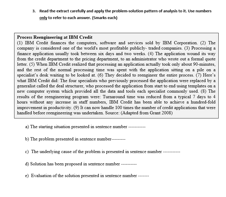 I need answer for this Q please 3. Read the