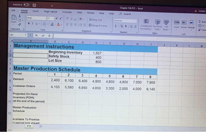 Chapter 11b P19 - Excel AutoSave He Home Insert