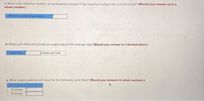 An assembly line with 15 tasks is to be balanced.