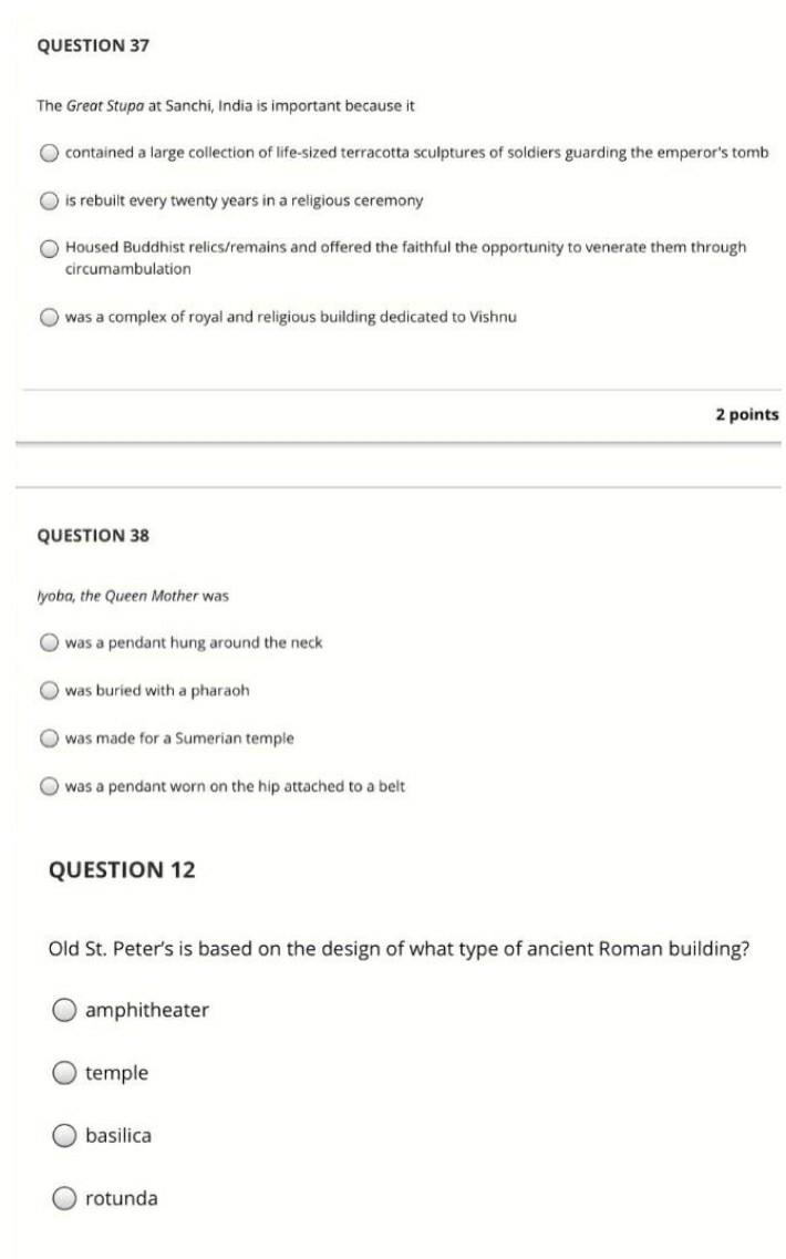 Answer the following the question. Subject: Art