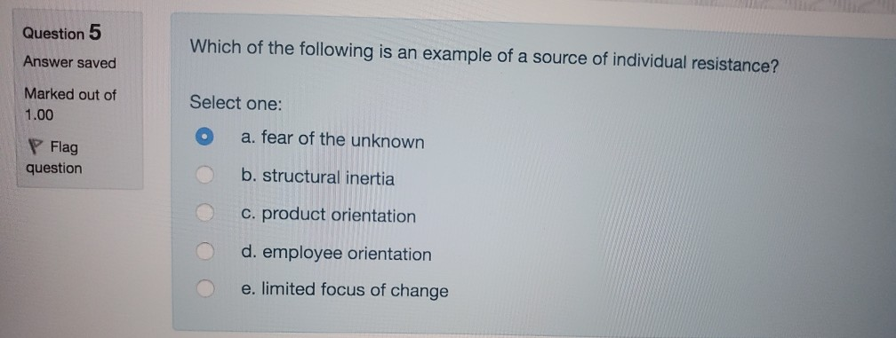 Question 1 Answer saved To become a