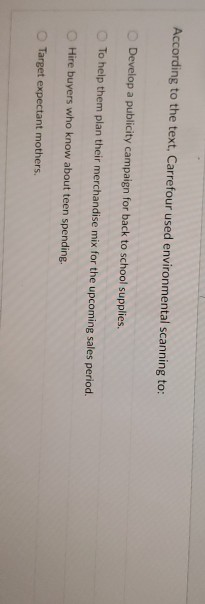 According to the text, Carrefour used