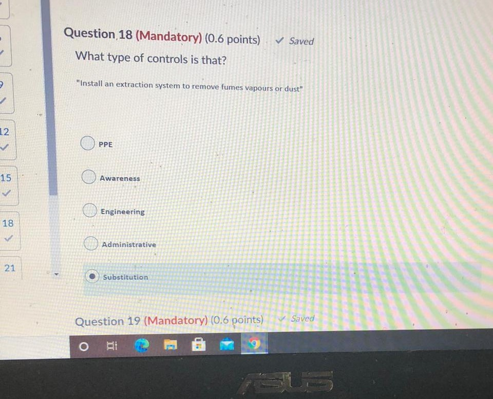 could I please get it ASAP Question 18