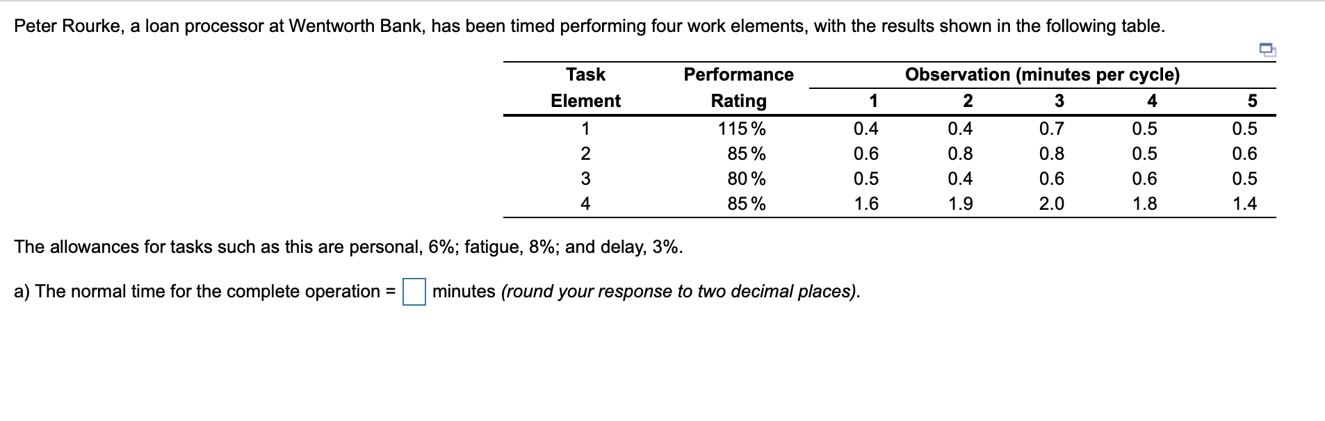 Peter Rourke, a loan processor at Wentworth Bank,
