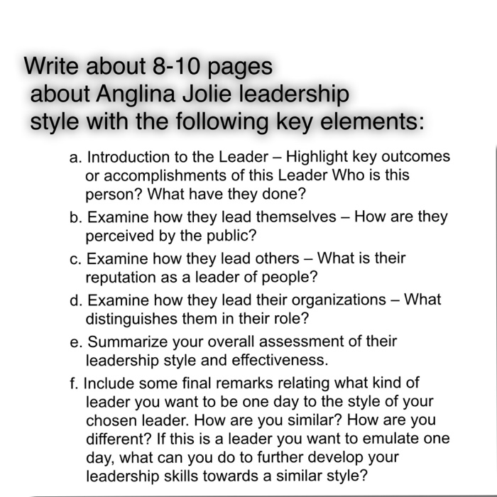 not necesseary to be 8-10 pages but covering the