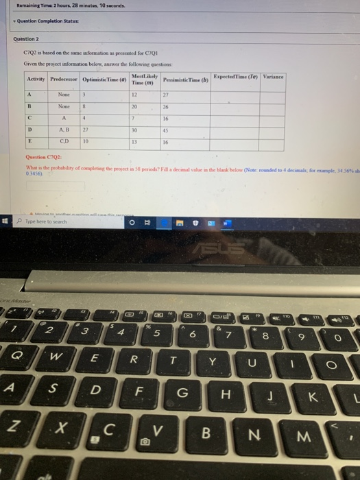 Remaining Time 2 hours, 28 minutes, 10 seconds.