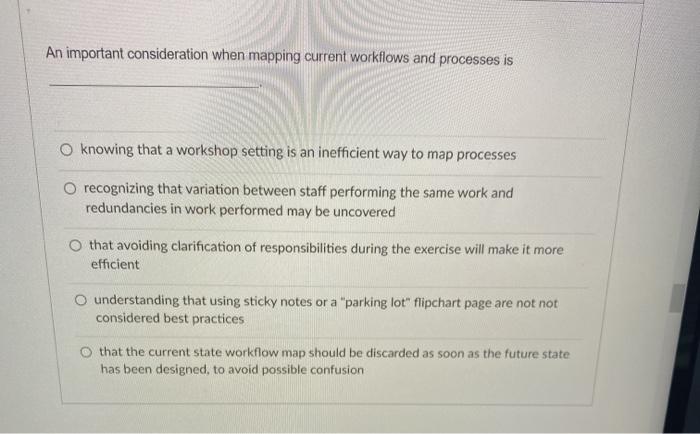 An important consideration when mapping current