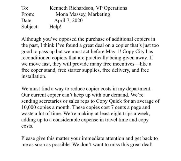 Read through them and contrast them in form and