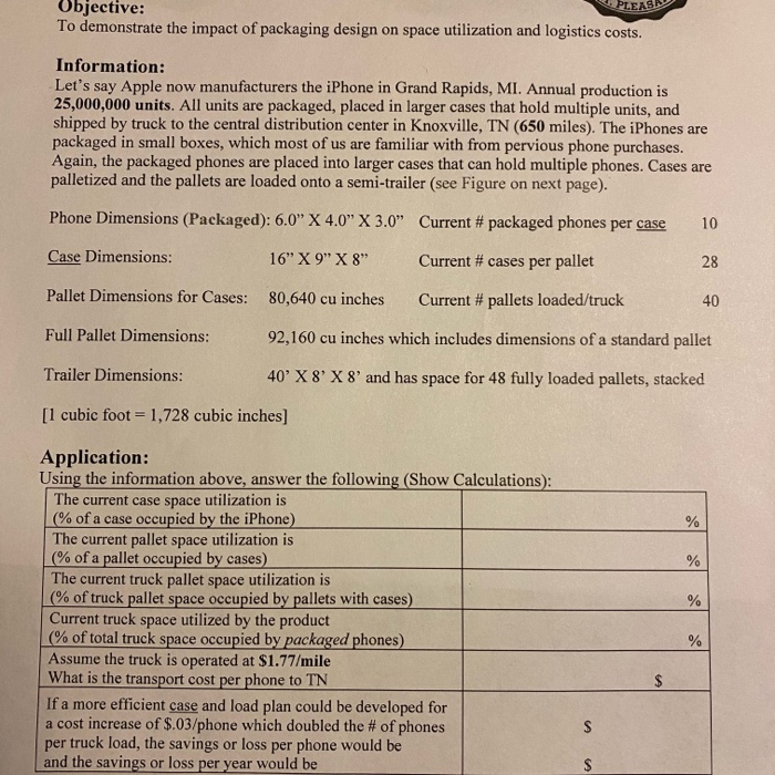 Complete the following please: PLEAS Objective: