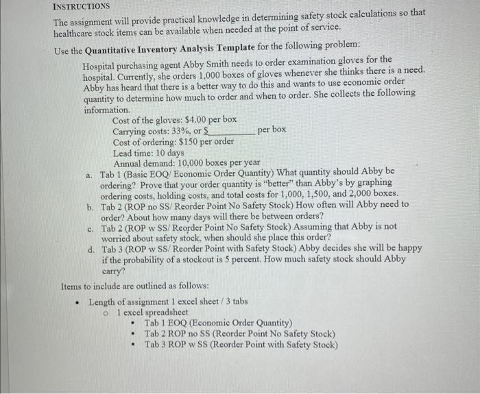 he assignment will provide practical knowledge in