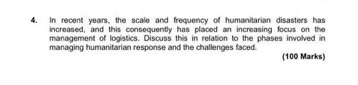 4. In recent years, the scale and frequency of