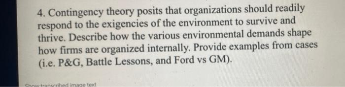 PLEASE BE CAREFUL ABOUT PLAGIRISM 4. Contingency