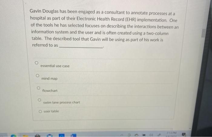 Gavin Douglas has been engaged as a consultant to