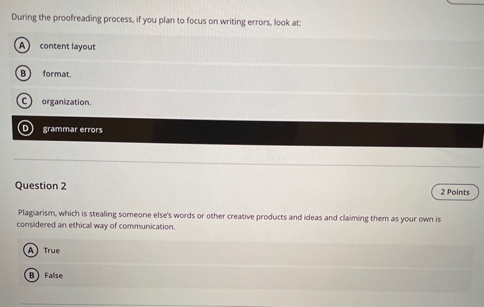 During the proofreading process, if you plan to