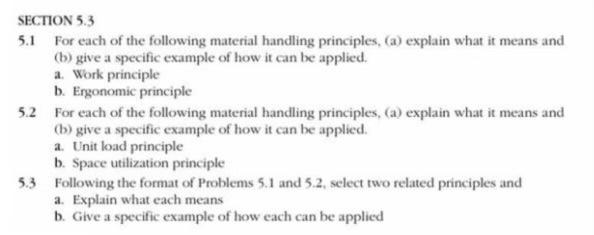 Just in need of assistance with 5.3 5.1 For each